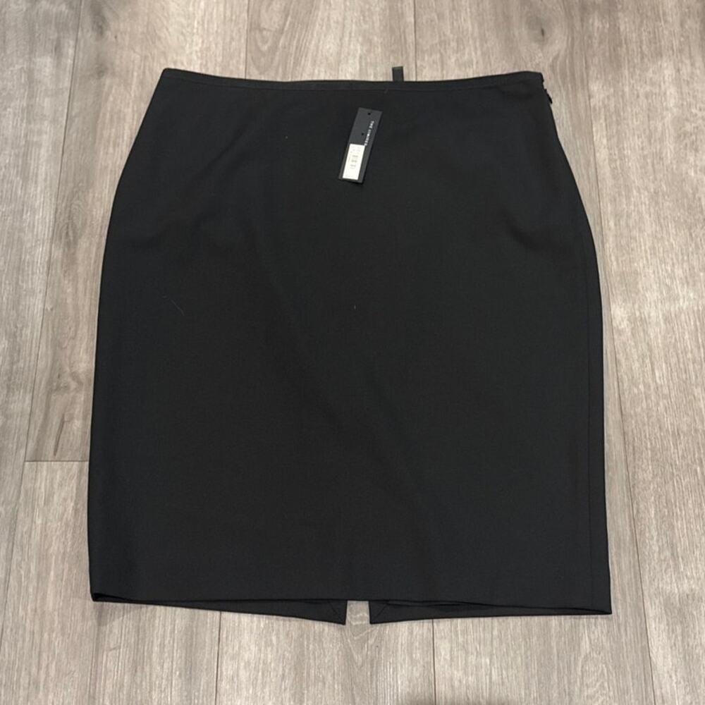 The Limited Luxe Classic Black Lined Skirt Women's Size 10